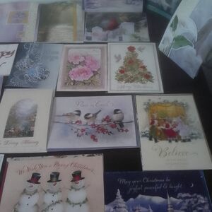 LARGE BUNDLE over100 Assorted Christmas/Birthday/Mother's Day etc-Greeting Cards